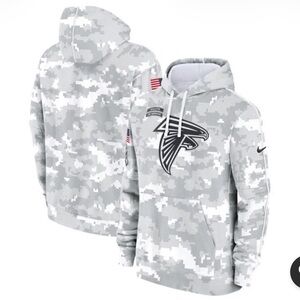 Nike Atlanta Falcons Salute to Service Camou Hoodie Mens